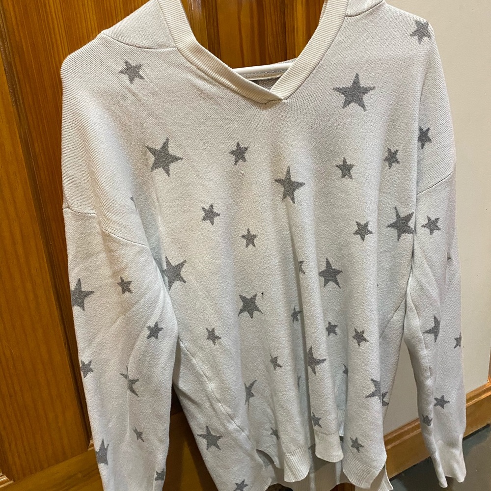 Star Sweatshirt with Hood